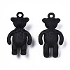 Rack Plating Spray Painted Alloy Pendants PALLOY-N172-001-01-3