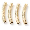 Brass Tube Beads KK-Y003-83G-1