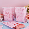 50Pcs Pearlized Film OPP Plastic Bags ABAG-LP0001-52-1