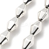 Synthetic Non-magnetic Hematite Beads Strands G-Z032-H02-10P-1
