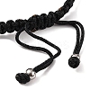 Adjustable Nylon Cord Braided Bead Bracelets BJEW-B078-50M-3