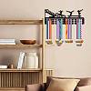 Fashion Iron Medal Hanger Holder Display Wall Rack ODIS-WH0037-235-6