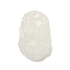 Natural White Jade Carved Pendants LS-G-S384-01J-2