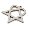 Non-Tarnish 304 Stainless Steel Pendants STAS-R228-03P-2