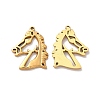 Ion Plating(IP) 304 Stainless Steel Pendants STAS-Q001-32G-1