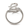 Non-Tarnish 304 Stainless Steel Open Cuff Ring LS-RJEW-C068-01B-P-3