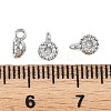 SHEGRACE Brass Pave Cubic Zirconia Charms XGRQ5K551-832P-A-3
