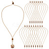 Adjustable Waxed Polyester Cord Necklace Making NJEW-TAC0031-1
