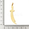 304 Stainless Steel Big Pendants LS-STAS-F326-20G-3