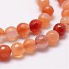 Natural Carnelian Beads Strands G-D840-34-6mm-3