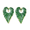 304 Stainless Steel Enamel Pendants STAS-C158-02G-03-1