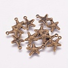 Tibetan Style Alloy Pendants LS-TIBEP-LF0463YKG-AB-FF-2