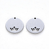 Non-Tarnish 201 Stainless Steel Charms STAS-N092-11-2