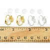 12Pcs 2 Colors Brass Clip-on Earring Converters Findings KK-FS0001-30-5