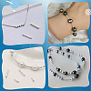 50Pcs 3 Styles 925 Sterling Silver Tube Beads STER-PH0003-48-5