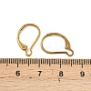 Ion Plating(IP) 304 Stainless Steel Leverback Earring Findings STAS-K233-04G-01A-3