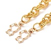 Aluminum Double Link Chains Bag Handles AJEW-BA00087-3