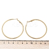 201 Stainless Steel Hoop Earrings LS-EJEW-F188-24G-C-3