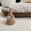 Alloy Smiling Face Finger Rings FS-WG53BEF-01-1