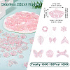 182Pcs 100G Transparent Acrylic Beads OACR-TA0003-66C-5