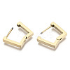 304 Stainless Steel Huggie Hoop Earrings STAS-R115-25G-2