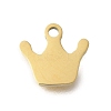 304 Stainless Steel Charms STAS-U027-10G-02-1