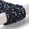 Transparent Glass Beads Strands LS-EGLA-A034-T4mm-MB15-1
