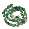 Natural Green Aventurine Beads Strands G-I351-A06-2