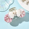 Bowknot Shape Natural Shell Claw Hair Clips PHAR-TA000006-1