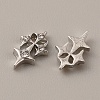 Star Zinc Alloy Rhinestone Cabochons FIND-WH0150-81P-2