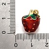 Brass Enamel Pendants KK-K401-47C-G-3
