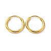 PVD Vacuum Plating 201 Stainless Steel Huggie Hoop Earrings STAS-H164-03G-1