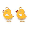 Alloy Enamel Pendants ENAM-S119-004D-2