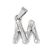 Non-Tarnish 304 Stainless Steel Pendants STAS-F235-01P-M-1
