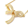Brass Micro Pave Cubic Zirconia Silder Bracelets for Women LS-BJEW-C070-01C-G-3
