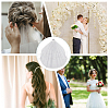 Nylon Mesh Bridal Veils AJEW-WH20018-77-4
