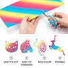 Self-Adhesive Vinyl Picture Stickers Label Stickers DIY-WH0369-003-4