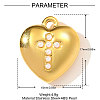 304 Stainless Steel Pendants STAS-OY003-34G-2