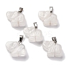 Natural Quartz Crystal Pendants G-B127-05P-14-2