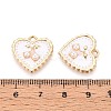 Alloy Enamel Pendants PALLOY-T092-37G-01-3