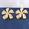 304 Stainless Steel Stud Earrings for Women EJEW-K306-20G-2