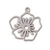 Non-Tarnish 304 Stainless Steel Pendants STAS-S139-06P-12-1
