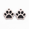 304 Stainless Steel Enamel Charms STAS-Q242-036A-1