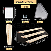 3-Tier Acrylic Action Figure Display Risers ODIS-WH0027-059D-2
