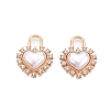 Alloy Rhinestone Pendants PALLOY-N176-80KCG-1