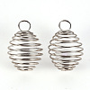 Non-Tarnish 304 Stainless Steel Wire Pendant LS-STAS-Q238-035-1