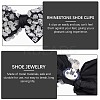 Bowknot Non-woven Fabrics Shoe Decoration FIND-WH0139-290A-6