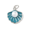 Brass Enamel Pendants KK-B148-03P-02-1