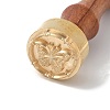 Brass Clay Seal Stamp Set DIY-WH0577-003-1