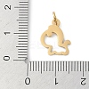 304 Stainless Steel Pendants STAS-L279-001G-07-3